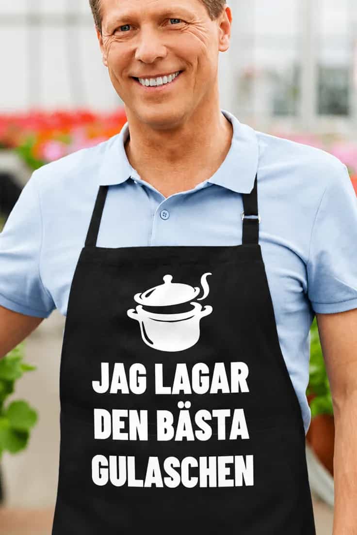 Förkläde Bästa gulaschen – JAG LAGAR DEN BÄSTA