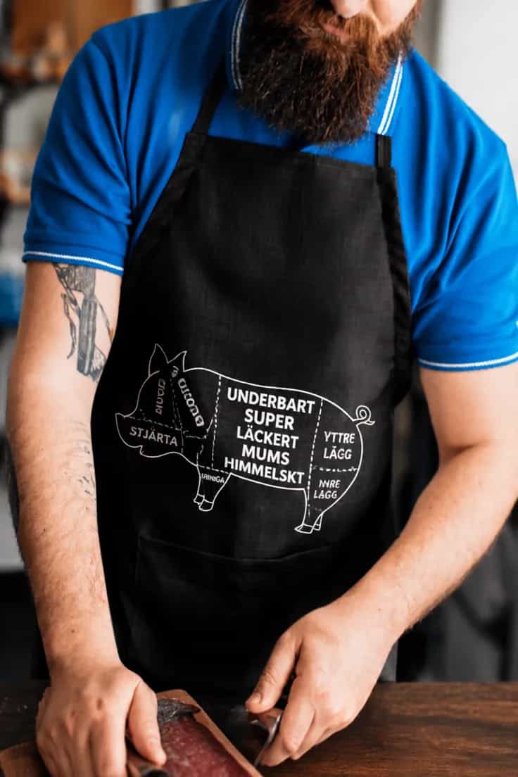 Förkläde Smakfulla delar – UNDERBART SUPER LÄCKERT