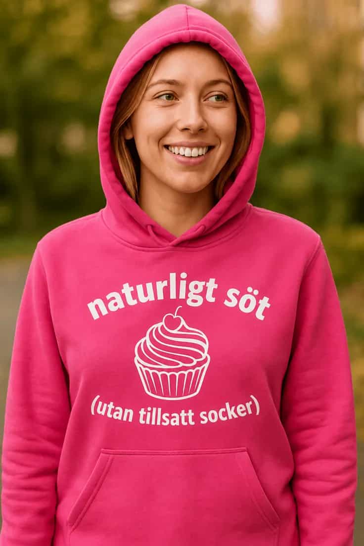 Luvtröja Naturligt söt – naturligt söt