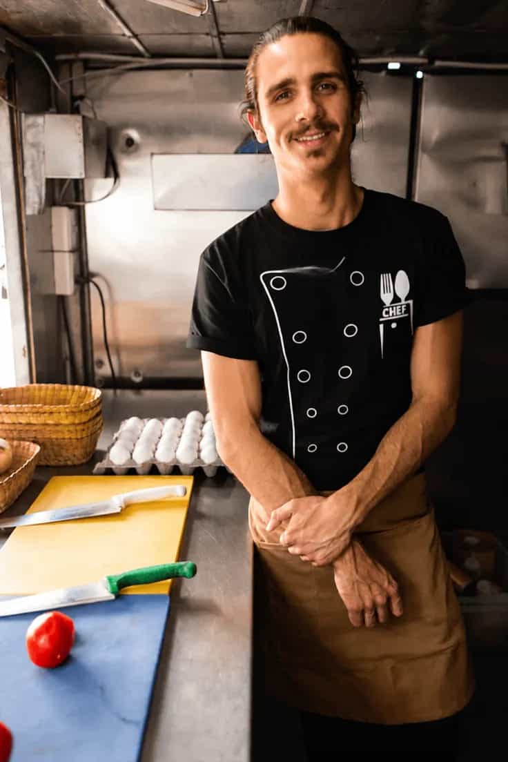 Rolig t-shirt kock – CHEF о