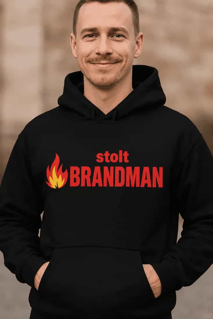 Tröja Stolt brandman – stolt BRANDMAN