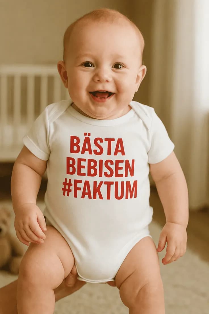 Baby-body bästa bebisen faktum – BÄSTA BEBISEN