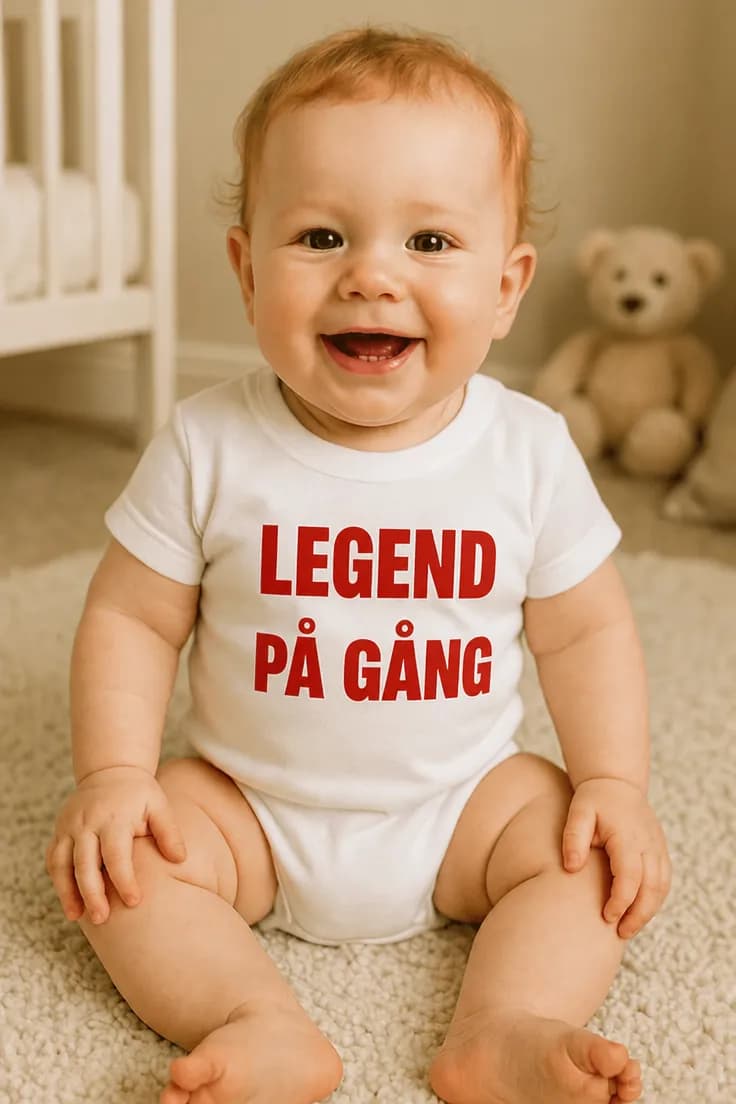 Baby-body Legend på gång – LEGEND PÅ GÅNG