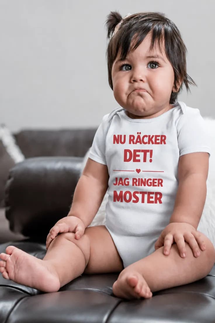Baby-body Nu räcker det med valfritt namn
