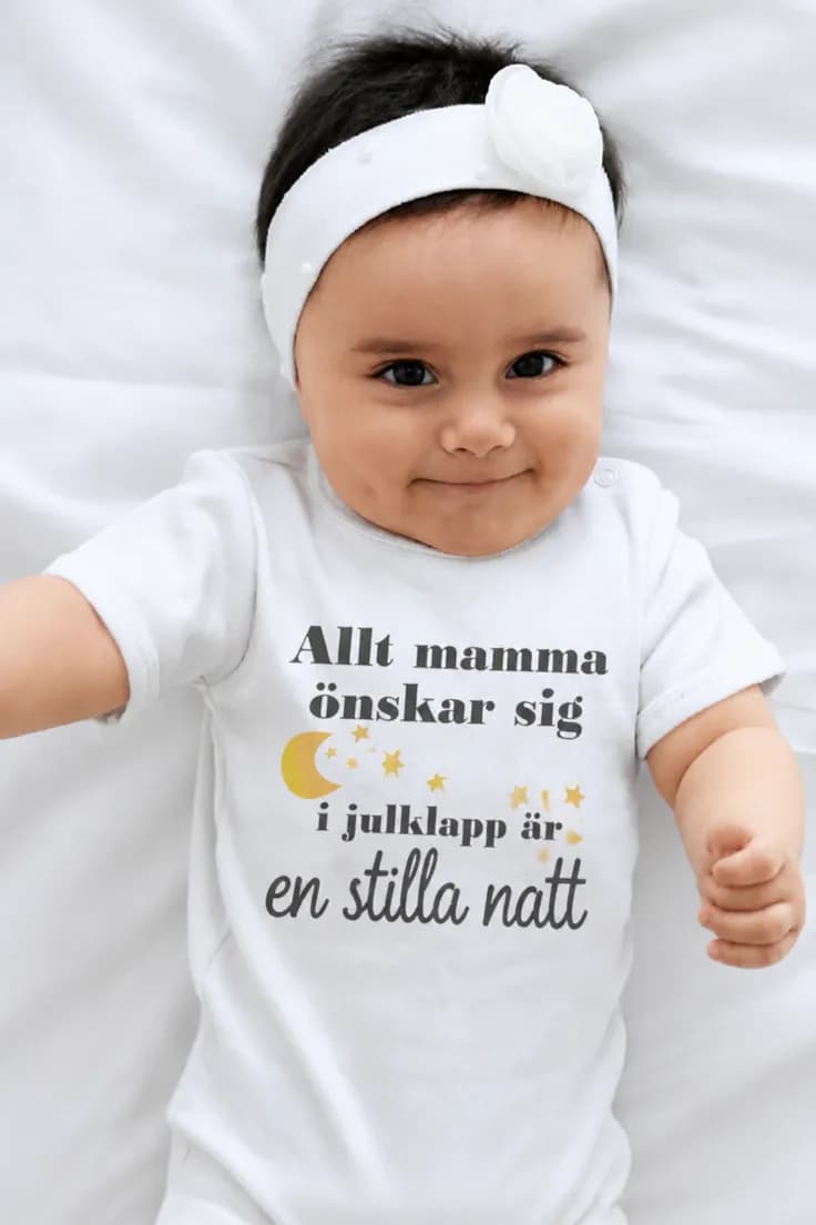 Baby-body Stilla natt för mamma – Allt mamma ön