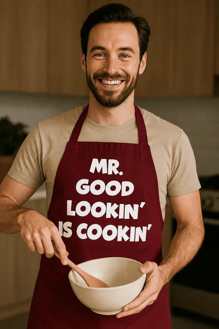 Förkläde Mr good lookin cookin – MR. GOOD LOOKIN'