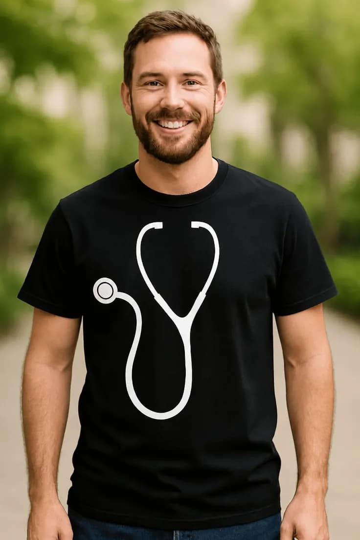 Rolig t-shirt Doktor | Kul present till läkare