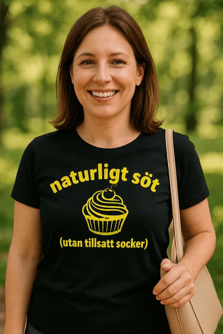 Rolig t-shirt Naturligt söt – naturligt söt