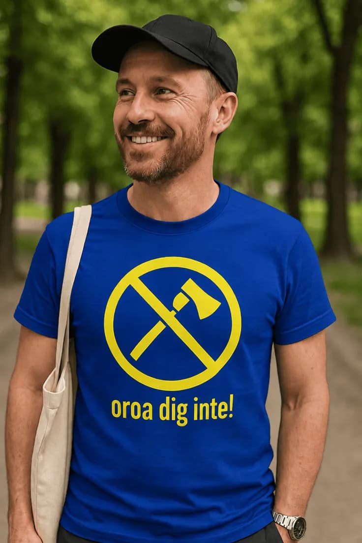 Rolig t-shirt Oroa dig inte - oroa dig inte!