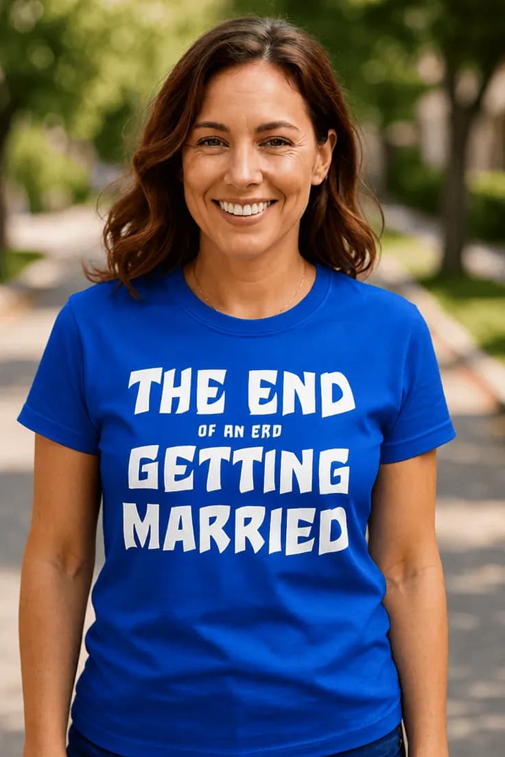 Rolig t-shirt Slutet på en era – THE END OF AN ERD