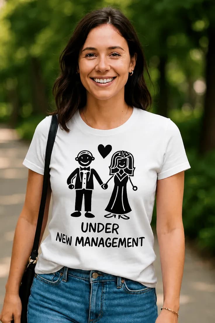 Rolig t-shirt under ny ledning – 25 UNDER NEW MANAGEMENT