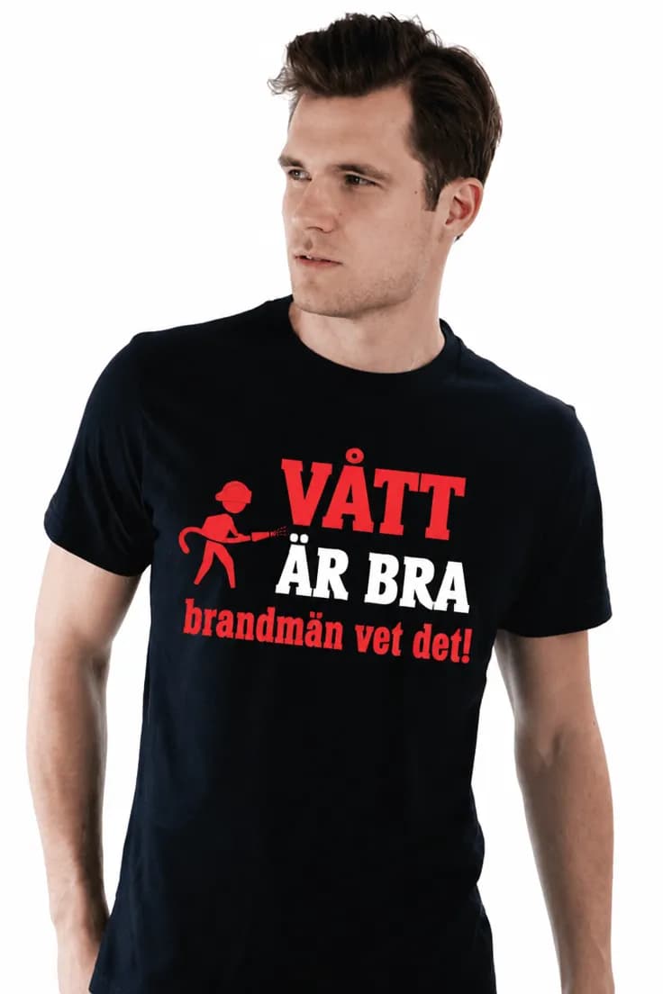 Rolig t-shirt Vått är bra – VÅTT ÄR BRA