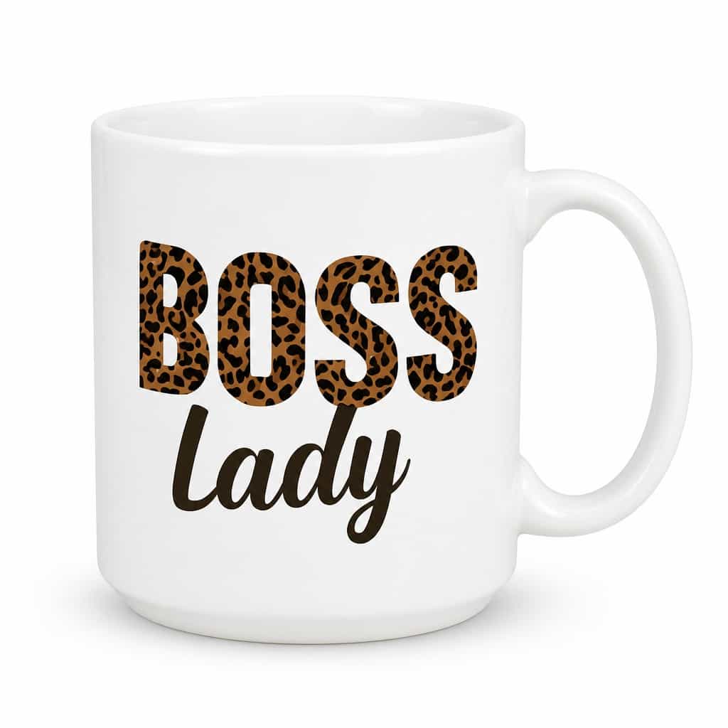 Rolig mugg Boss lady – BOSS lady