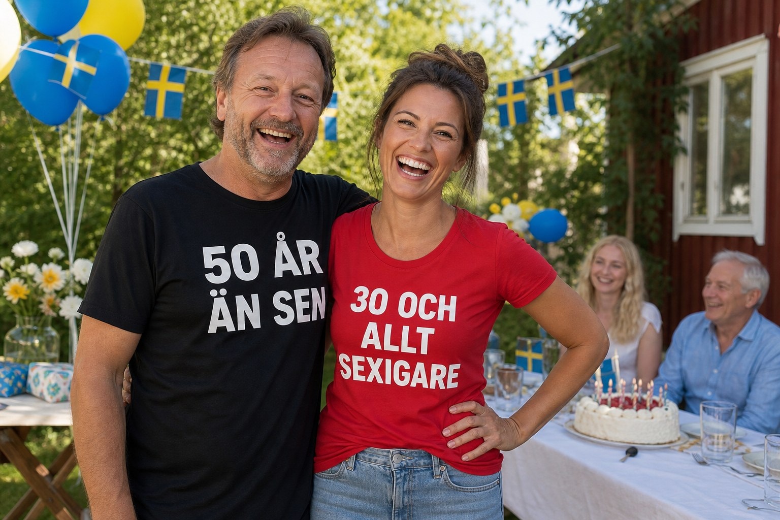 Födelsedags-T-shirts
