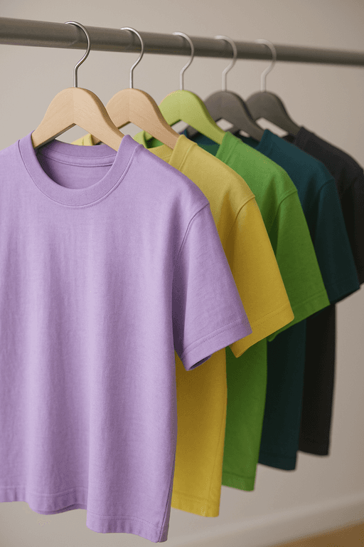 De bästa färgerna för roliga T‑shirts 2025