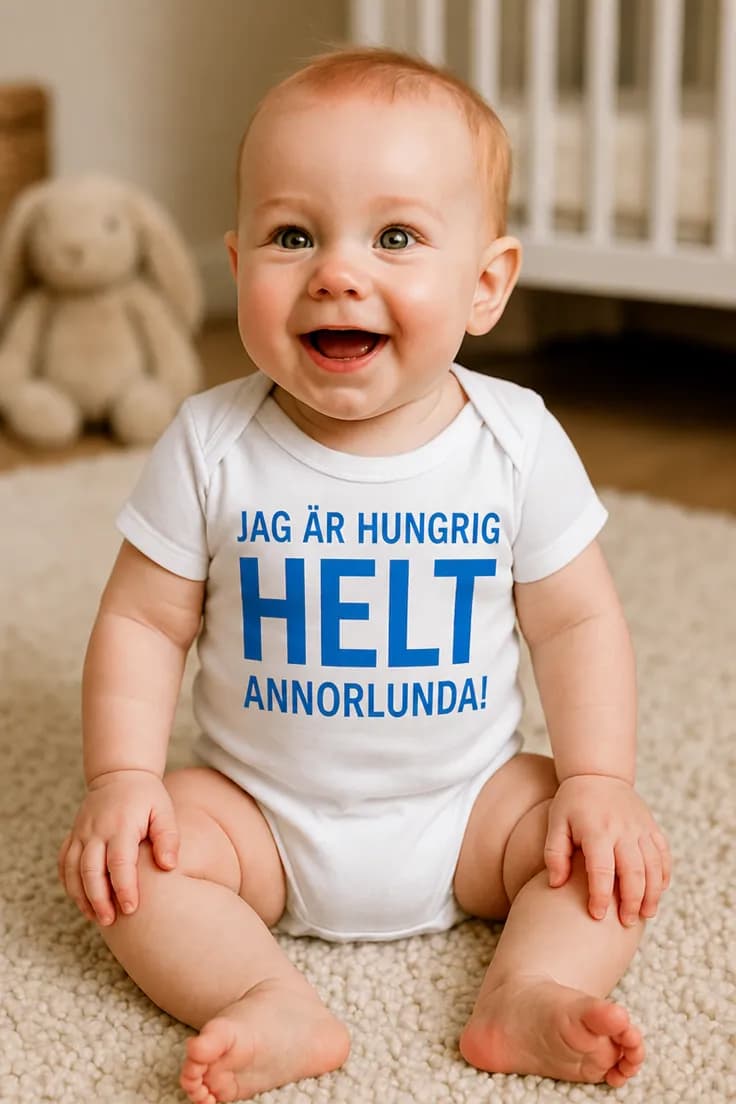 Baby-body Hungrig och annorlunda – JAG ÄR HUNGRIG