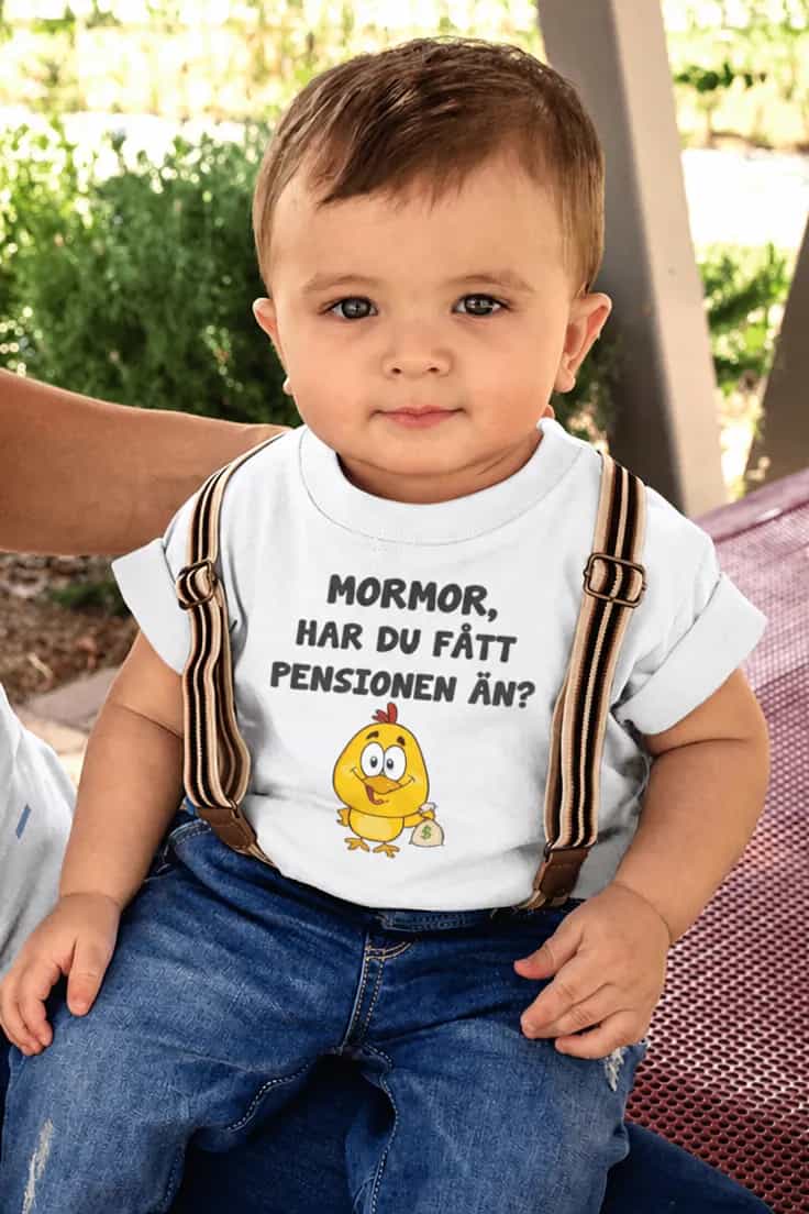 Baby-body Mormor, har du fått pensionen än?