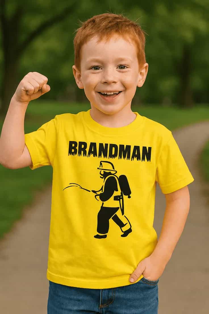 Barn t-shirt Brandman – BRANDMAN