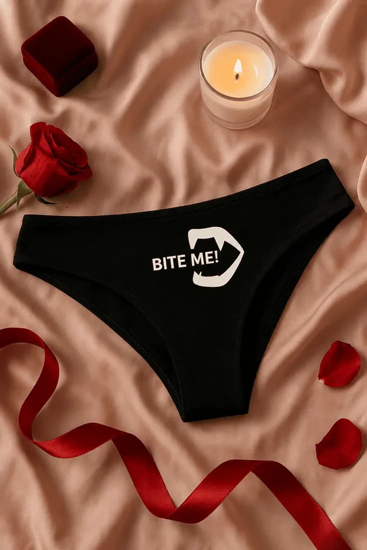 Damunderkläder Bite me