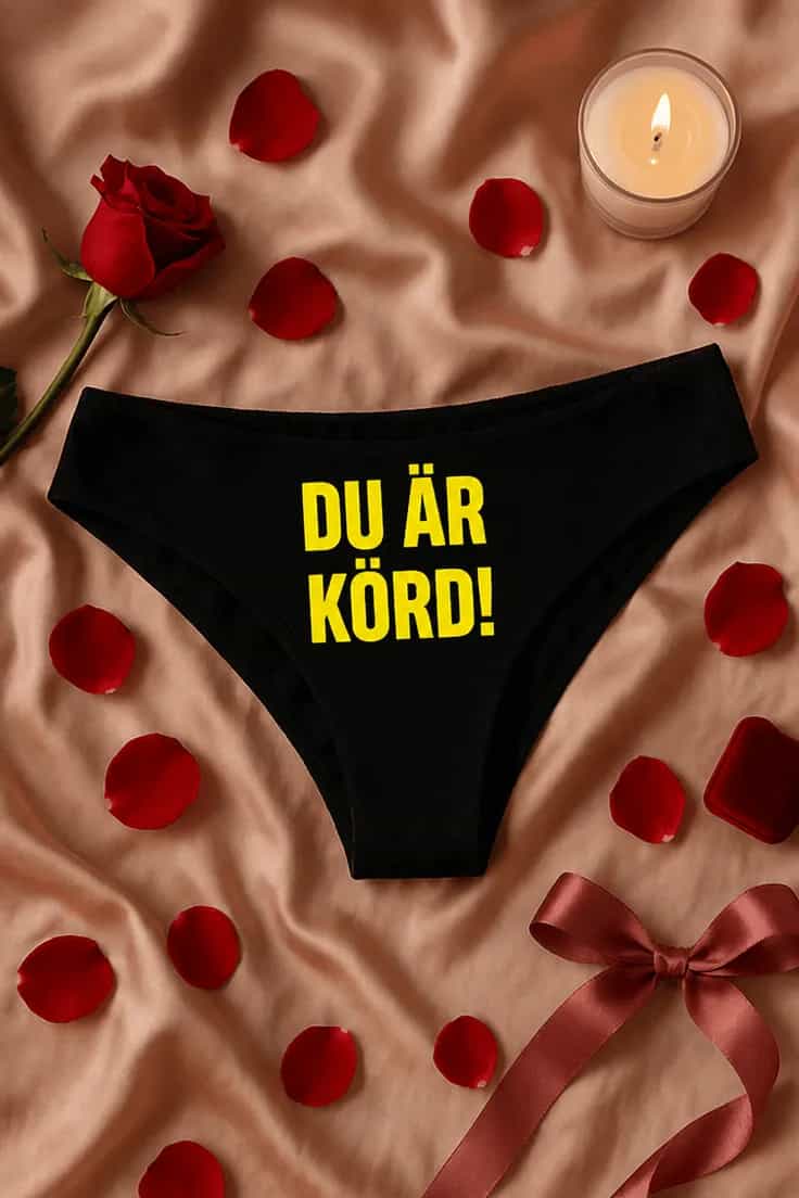 Damunderkläder Du är körd. – DU ÄR KÖRD!