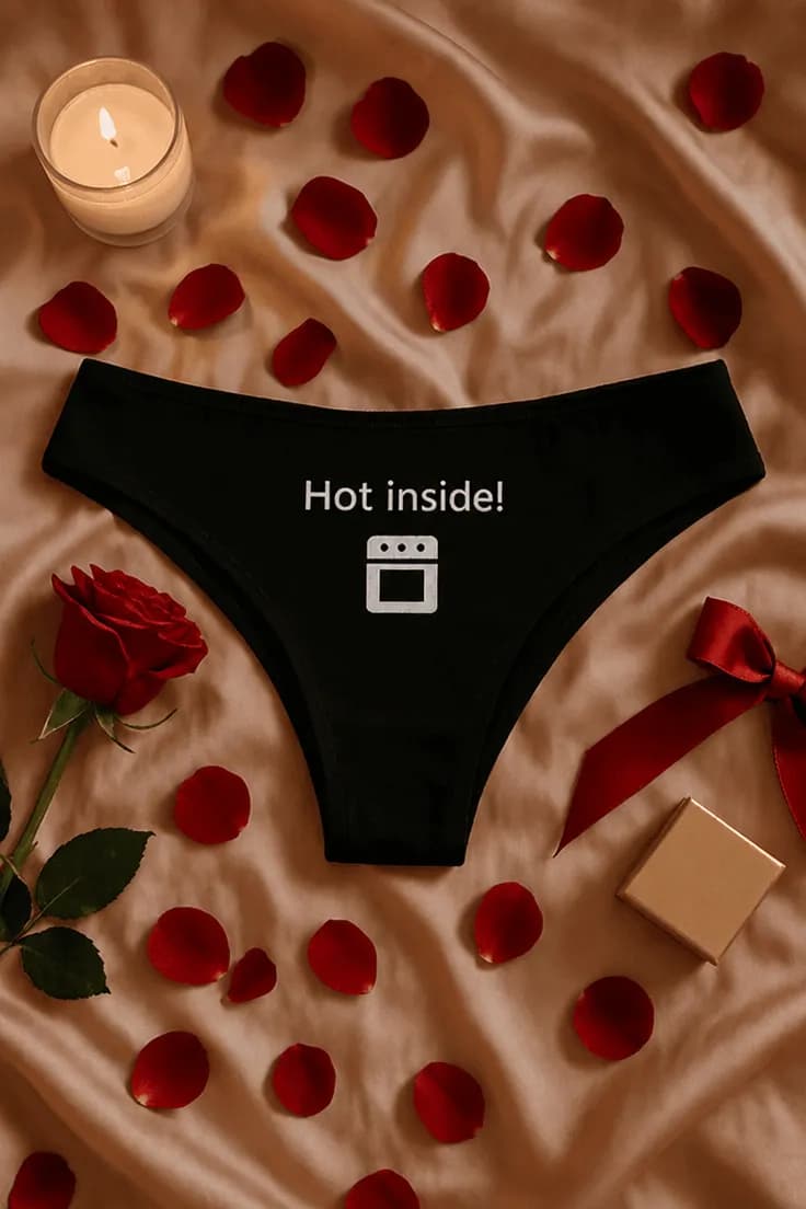 Damunderkläder hot inside