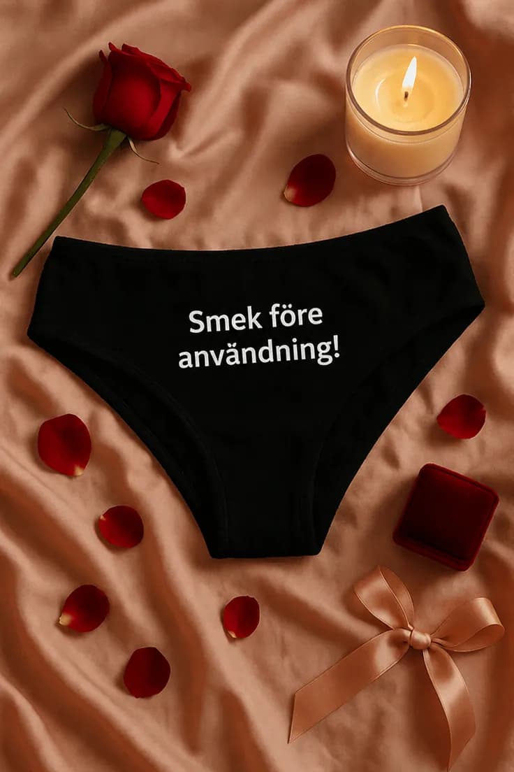 Damunderkläder Smek före användning