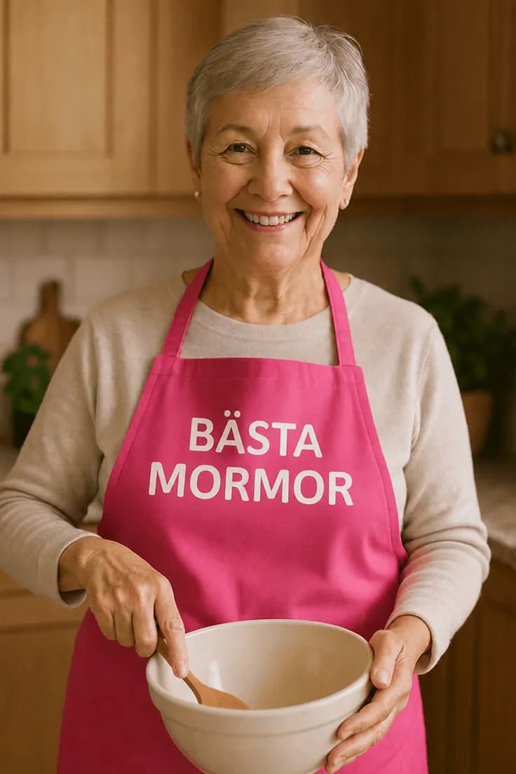 Förkläde Bästa mormor