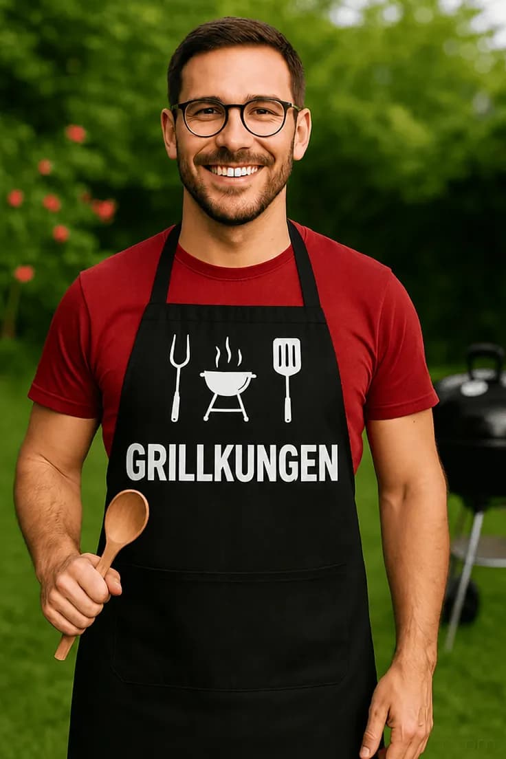 Förkläde grillkungen – GRILLKUNGEN