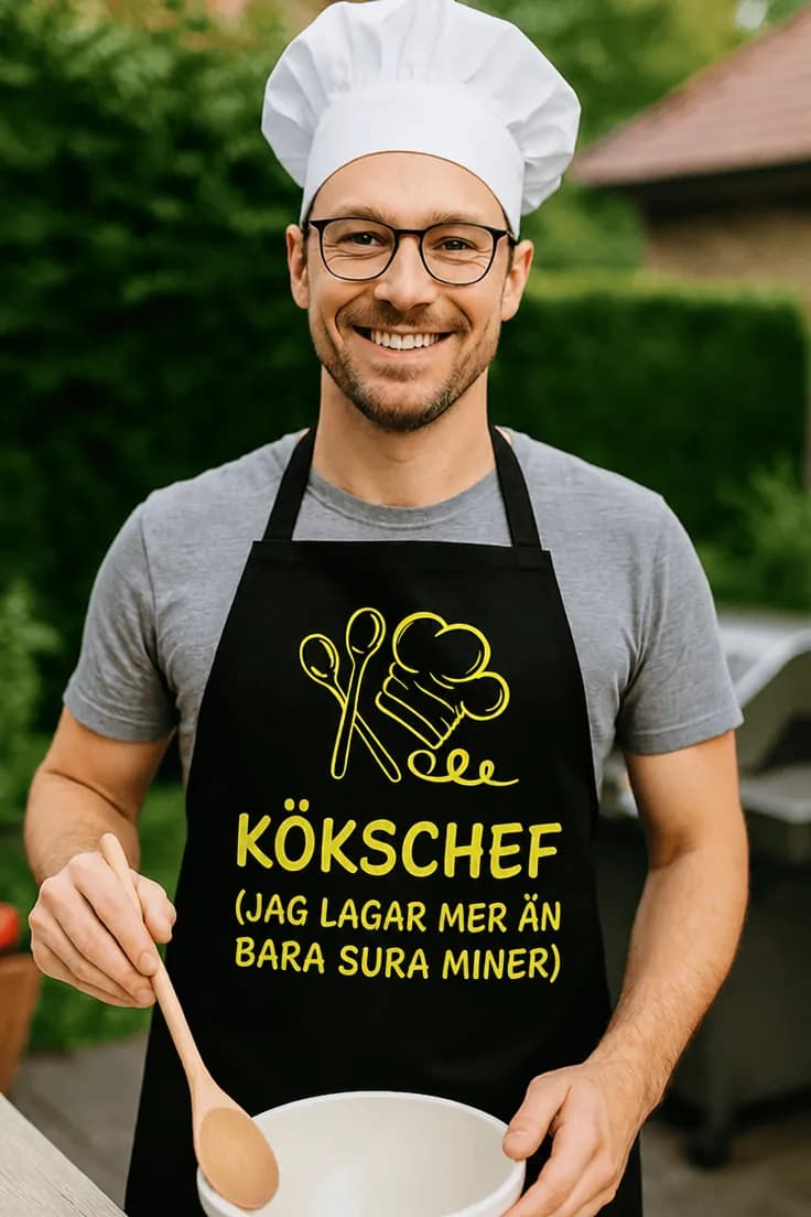 Förkläde kökschef – KÖKSCHEF