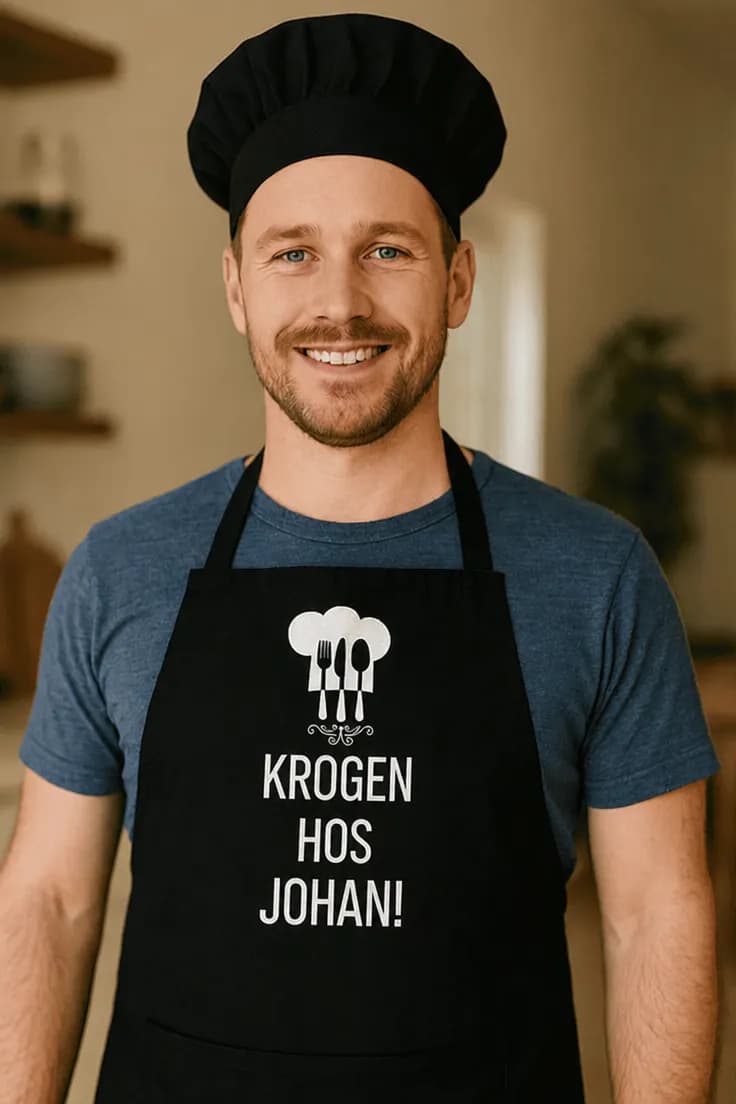 Förkläde krog med namn – KROGEN HOS JOHAN!
