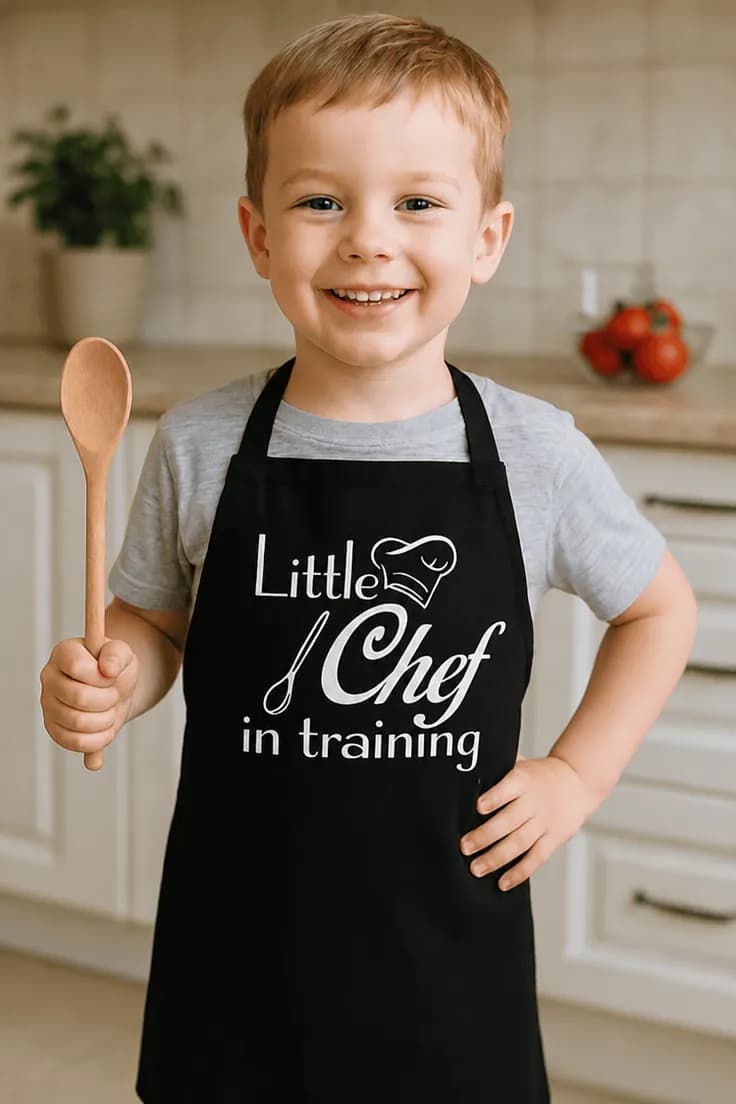 Förkläde Liten kock – Little Chef in training