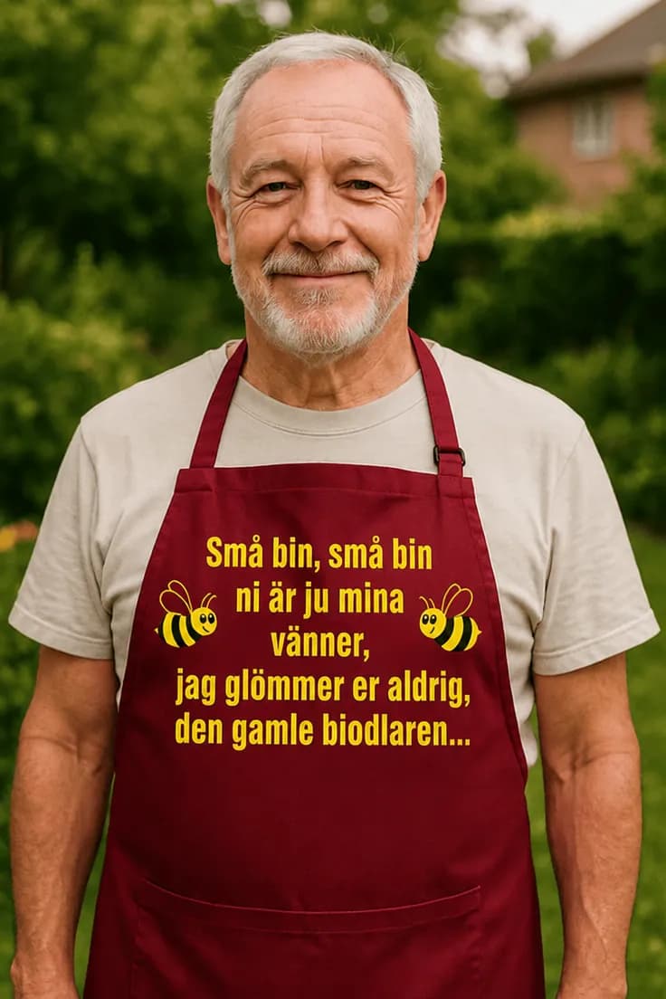 Förkläde Små bin och biodlare – Små bin, små bin