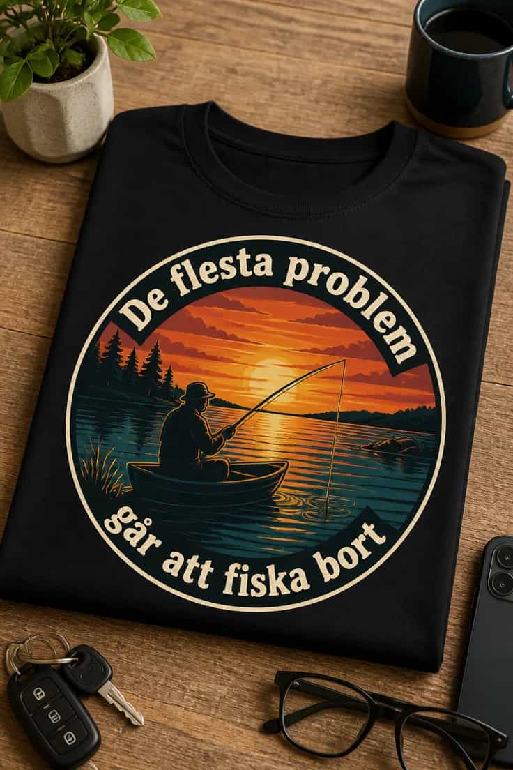 Fisketröja – De flesta problem går att fiska bort