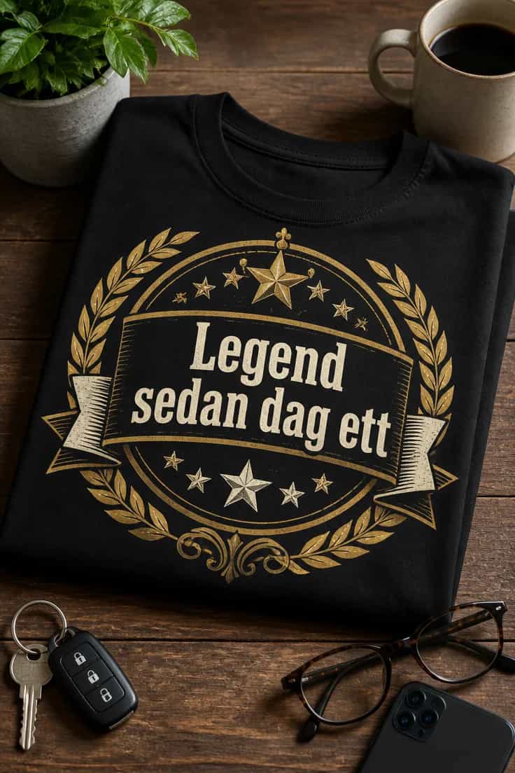 Födelsedagströja – Legend sedan dag ett