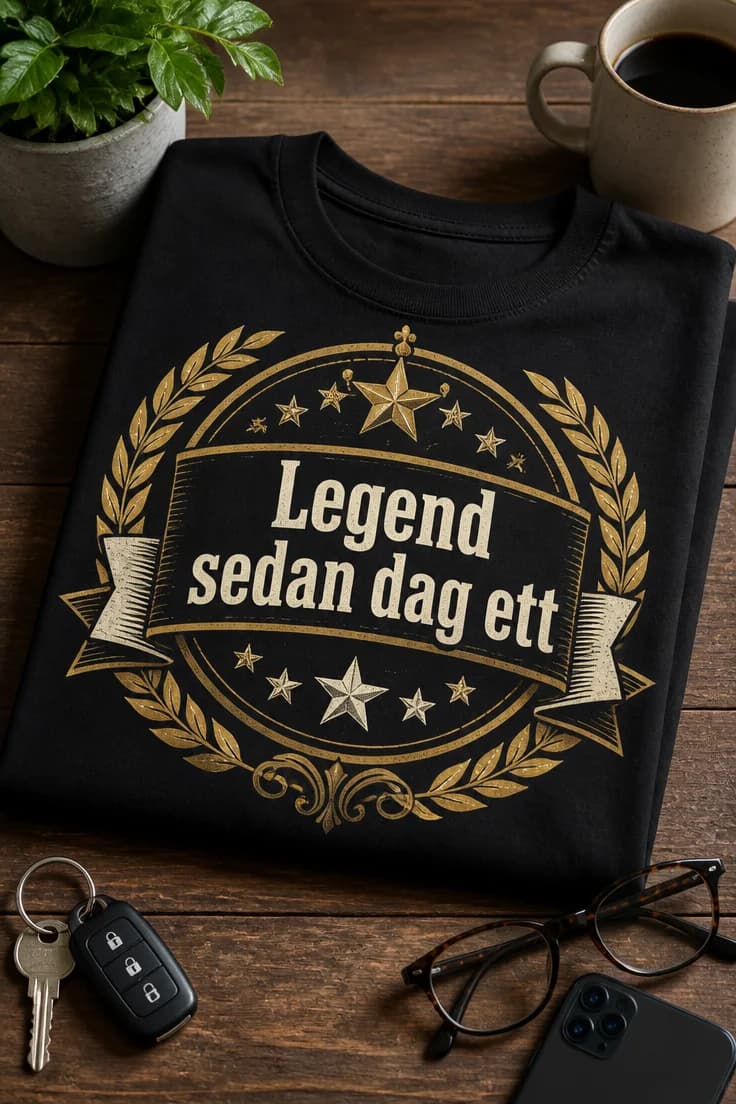 Födelsedagströja – Legend sedan dag ett