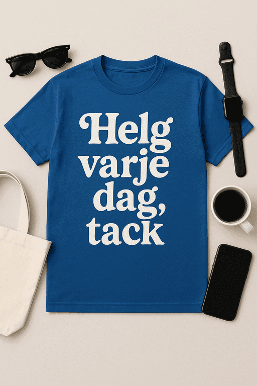Helg Varje Dag, Tack - T-shirt