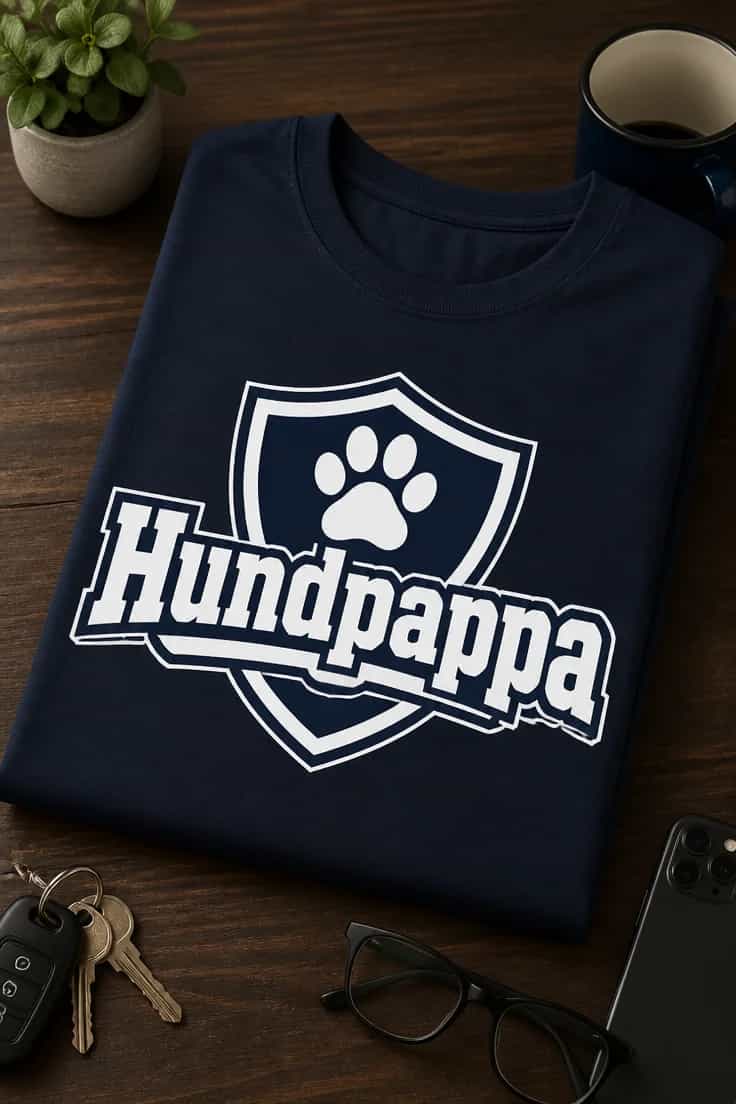 Hundpappa T-shirt med Hundpappa