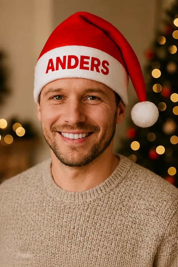 Mössa Julmössa med namn – Anders