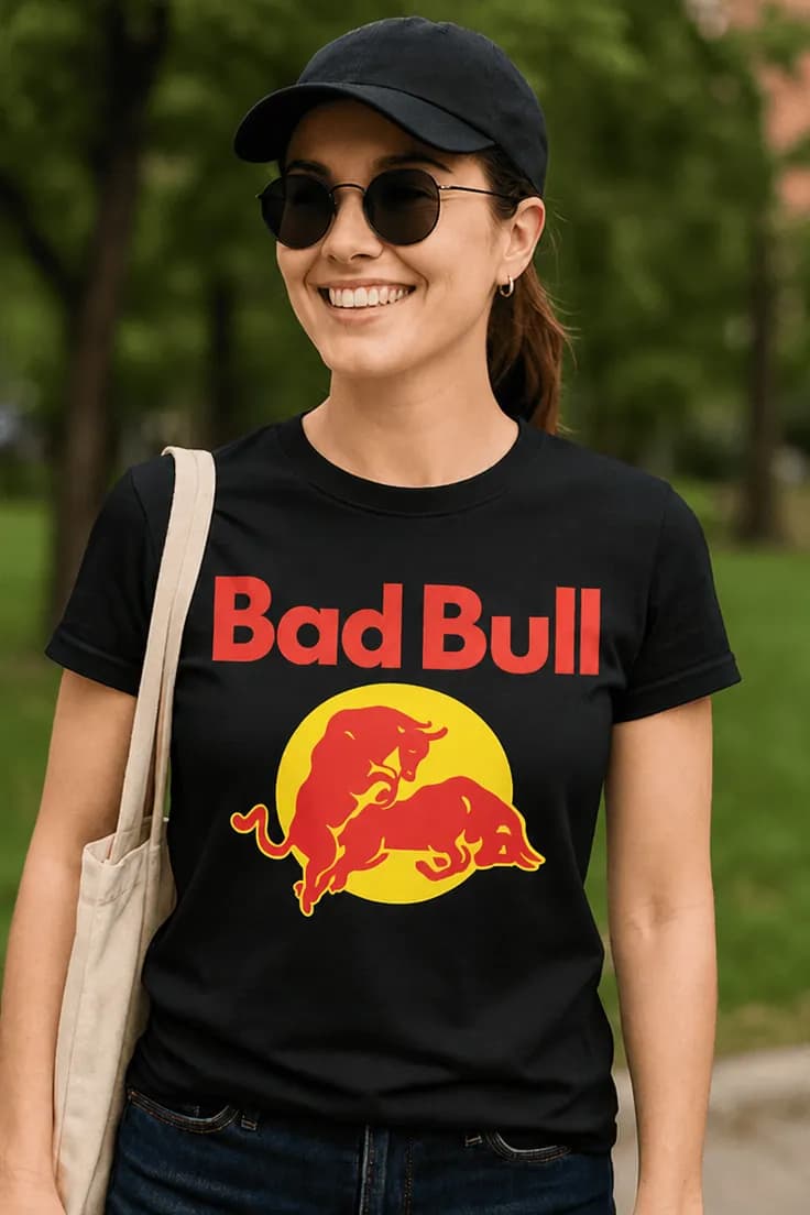 Rolig t-shirt Bad bull – Bad Bull
