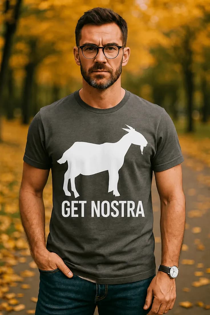 Rolig t-shirt Get nostra – GET NOSTRA