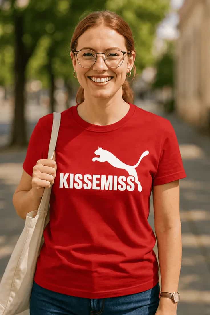 Rolig t-shirt Kissemiss – KISSEMISS