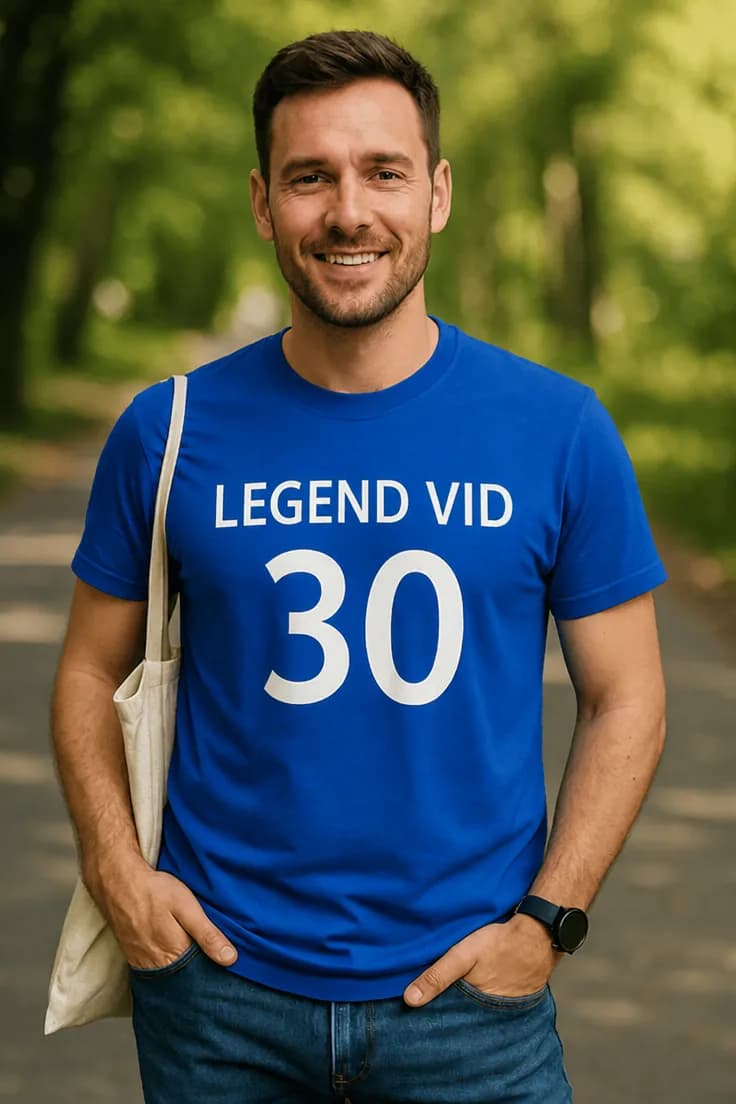 Rolig t-shirt Legend vid 30 – LEGEND VID 30