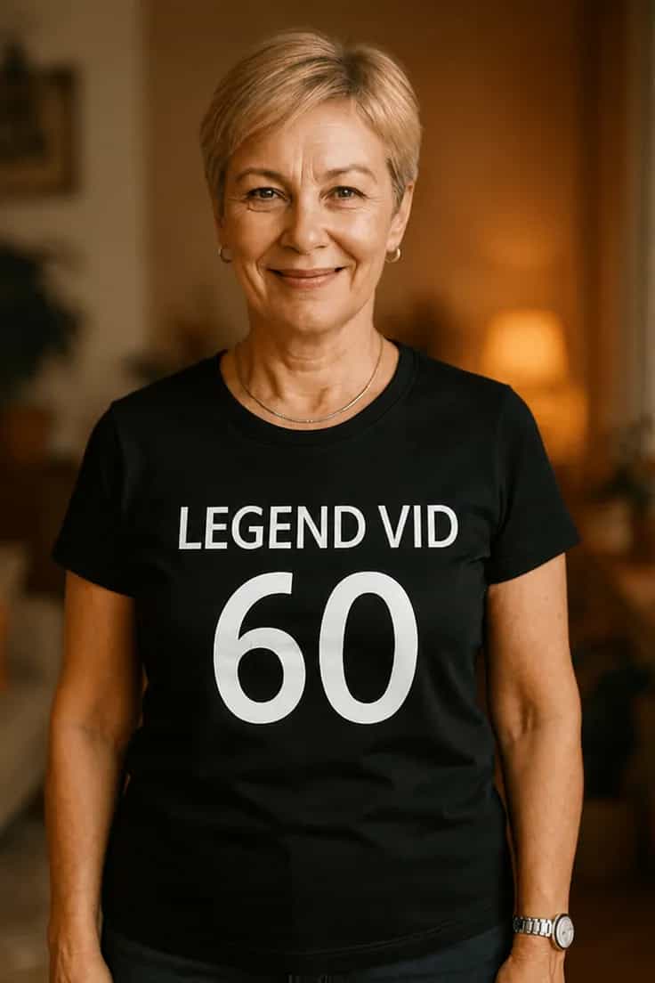 Rolig t-shirt Legend vid 60 - LEGEND VID 60