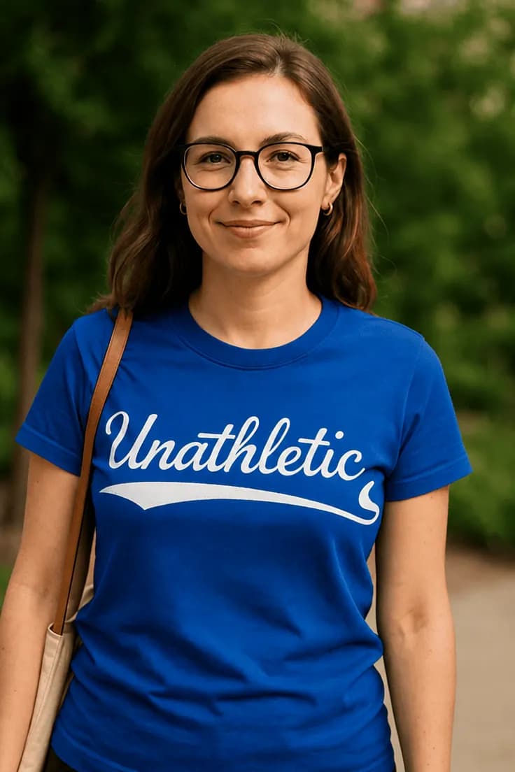 Rolig t-shirt Oatletisk – Unathletic