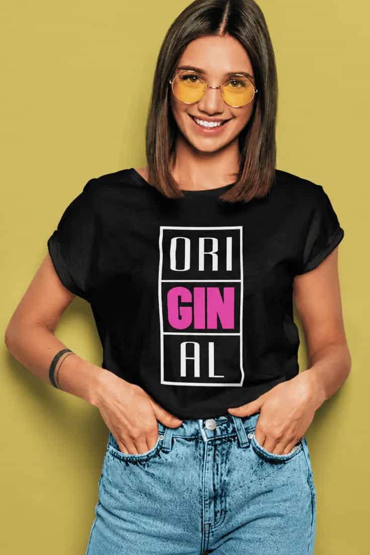 Rolig t-shirt Original – ORI GIN AL