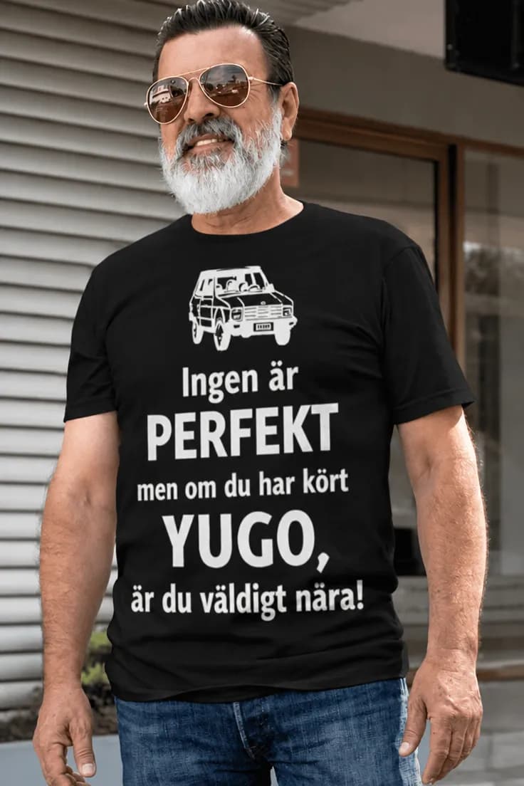 T-shirt Perfekt om du körde – med valfritt bilmärke