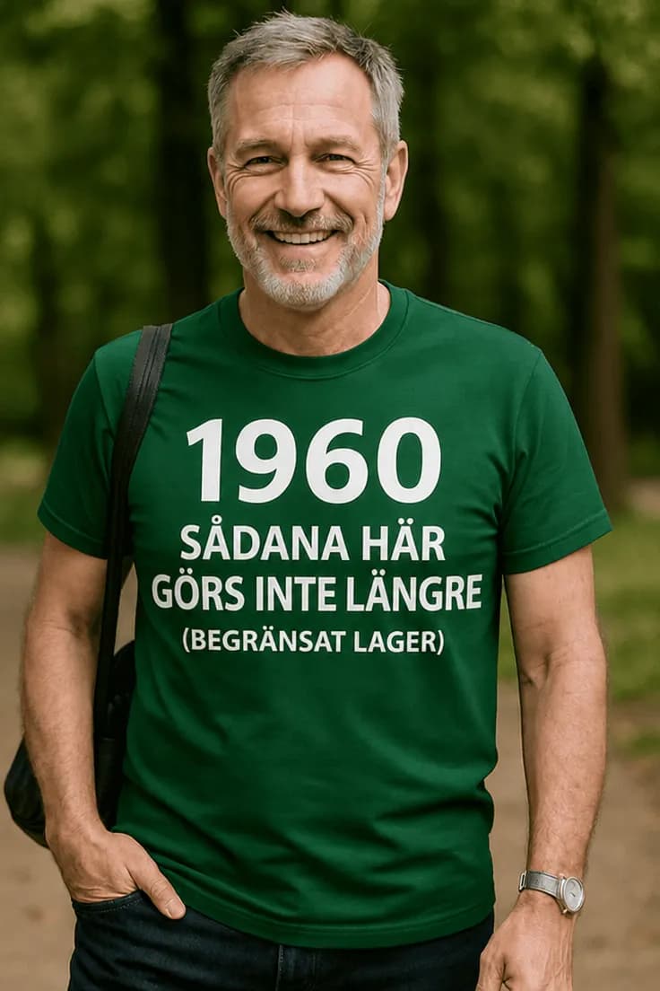 T-shirt Sådana görs inte längre sedan valt år