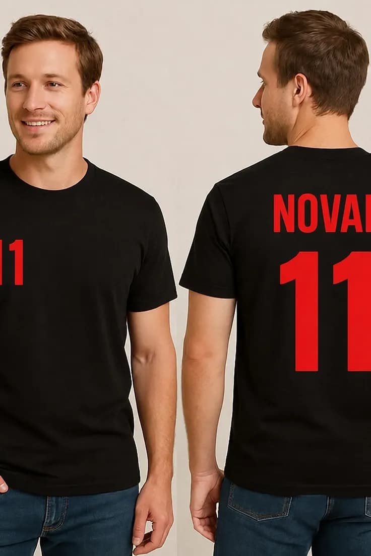 Rolig t-shirt sporttröja efter önskemål 11 NOVAI 11