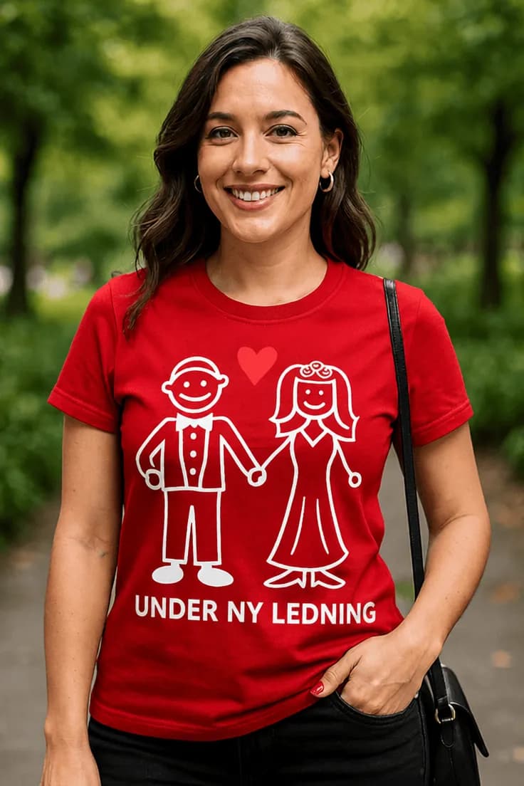 Rolig t-shirt Under ny ledning – UNDER NY LEDNING