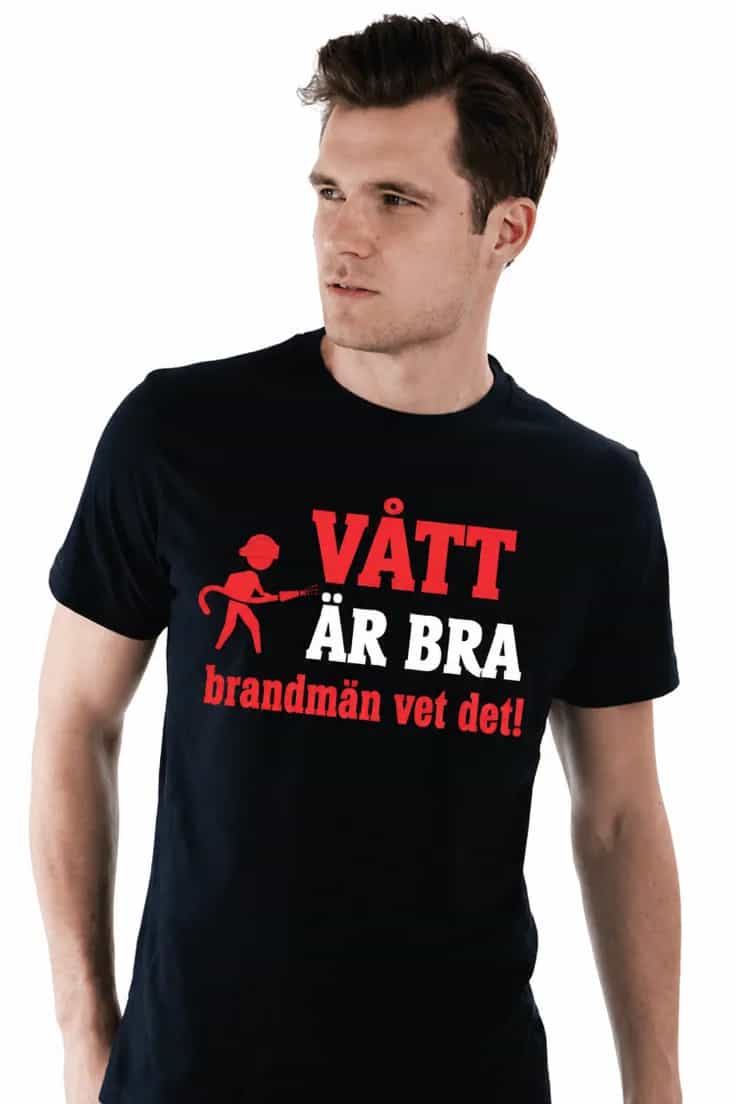 Rolig t-shirt Vått är bra – VÅTT ÄR BRA